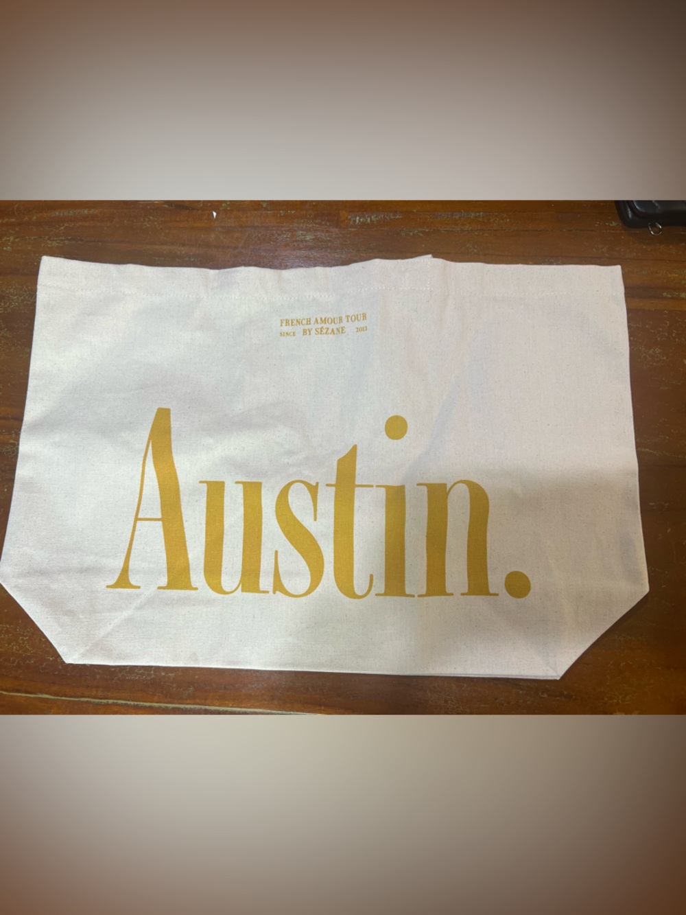 Sezane Austin/Paris Canvas Tote